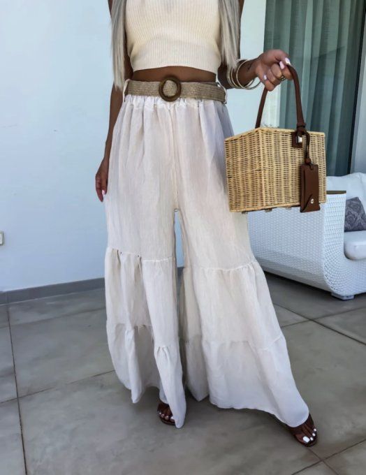 Les Pantalons Karima NOIR