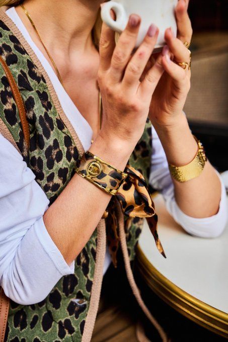 Les bracelets léopard