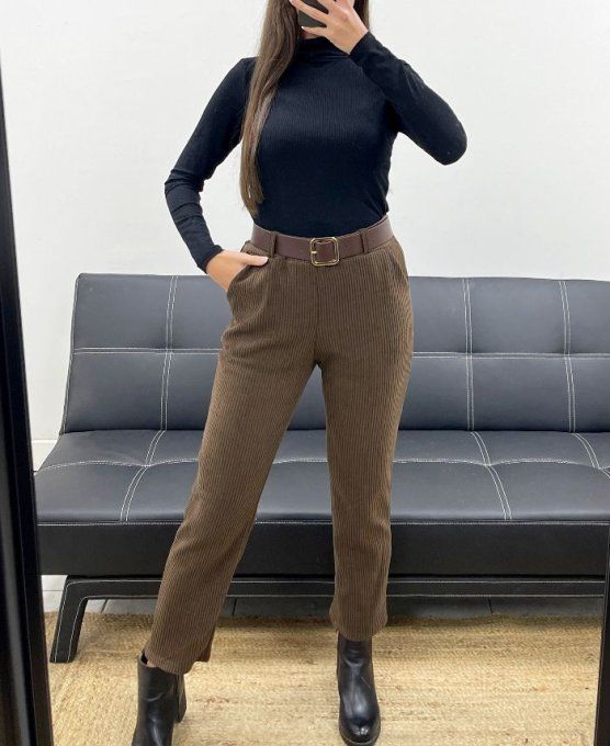 Le pantalon "PAIN D'EPICES"